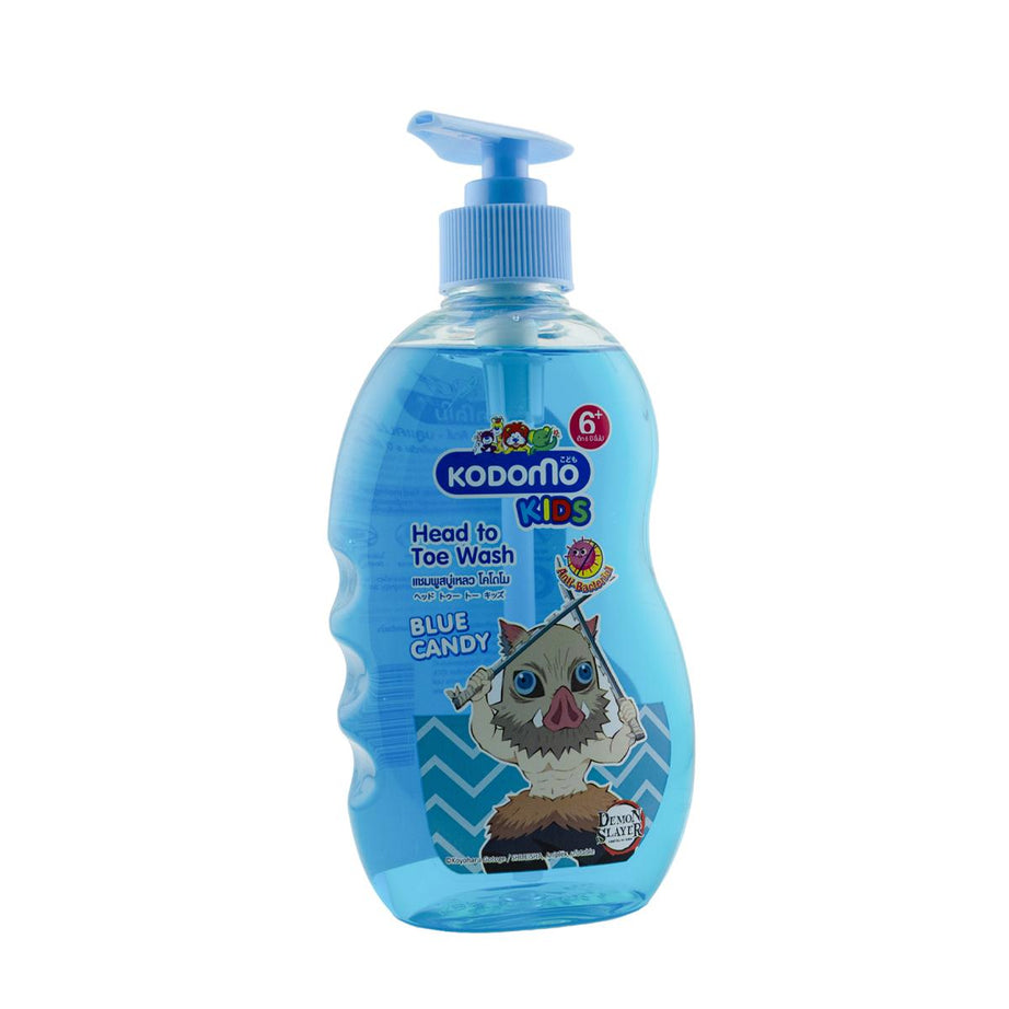 💙🛁 Kodomo Baby Head-to-Toe Wash - Blue Candy 400 ml