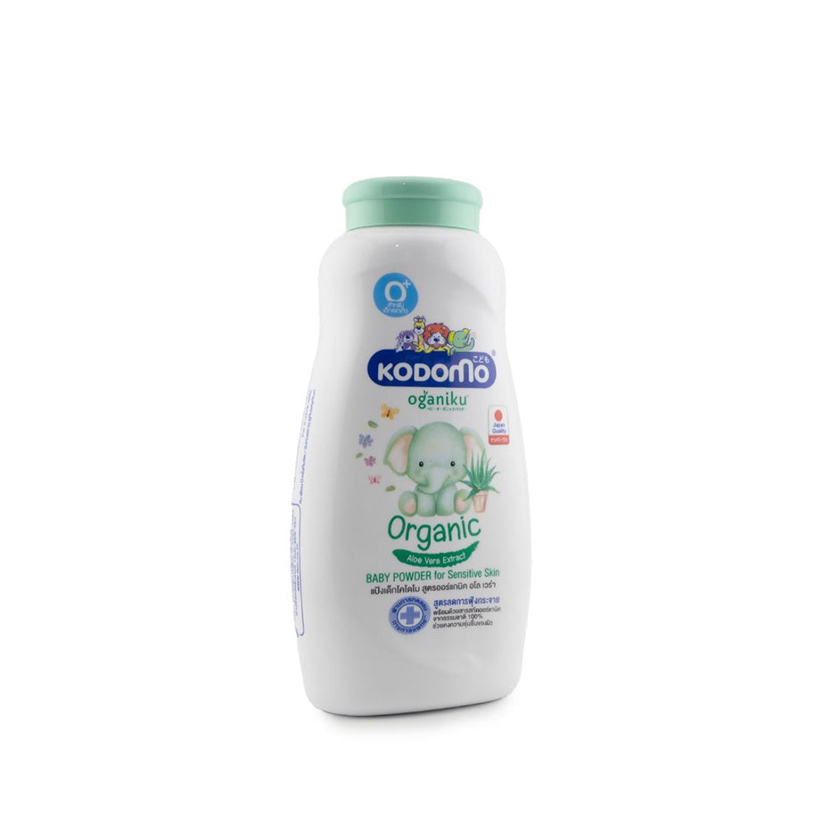 Kodomo - Organic Baby Powder with Aloe Vera Extract 🐘🌿