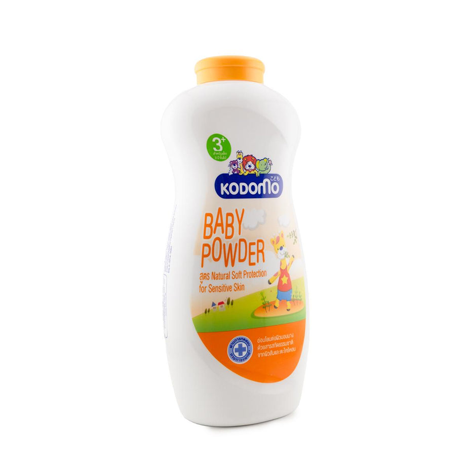 Kodomo - Baby Powder for Natural Protection for Sensitive Skin 🦒🍊