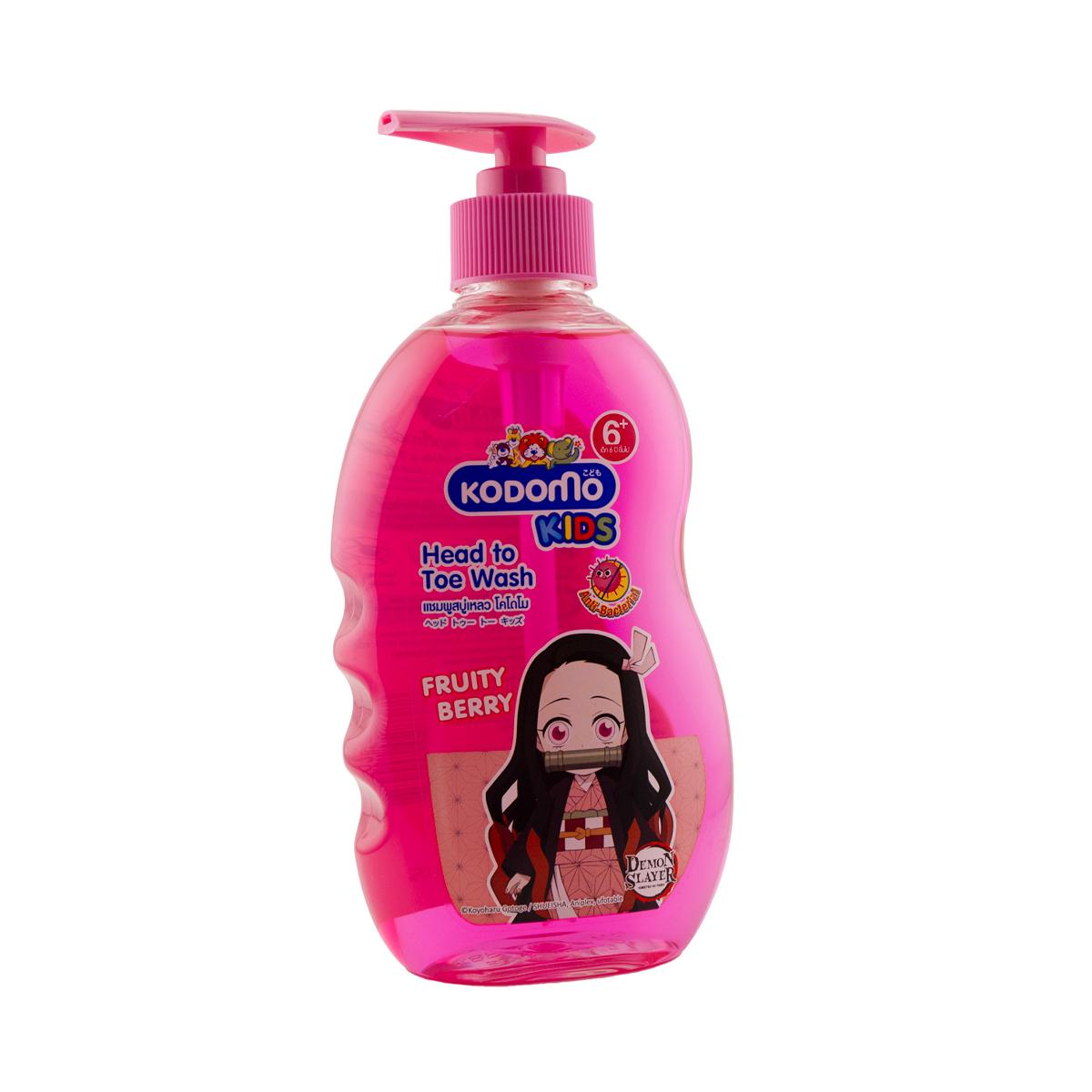 💖🧼 Kodomo Baby Head-to-Toe Wash - Fruity Berry 400ml